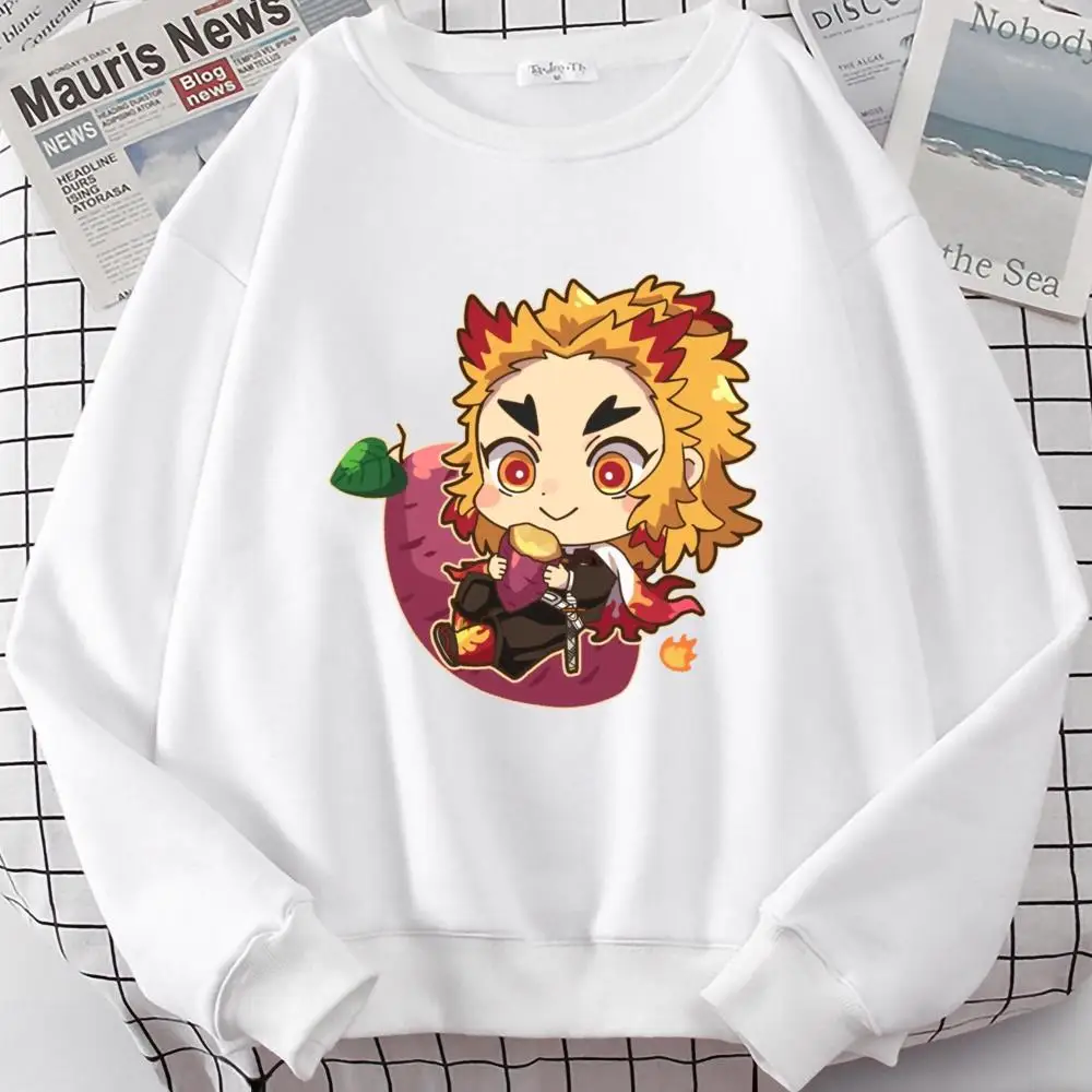 

Demon Slayer Agatsuma Zenitsu Cool design O-NECK Cotton Sweatshirts with Pocket Leisure Unisex Athletic Shirts