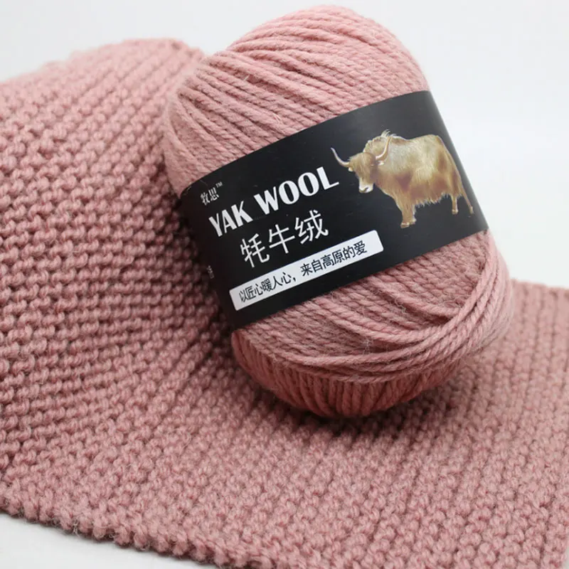 Мягкая шерстяная пряжа из шерсти для младенцев шерсть яка кашемир ручного