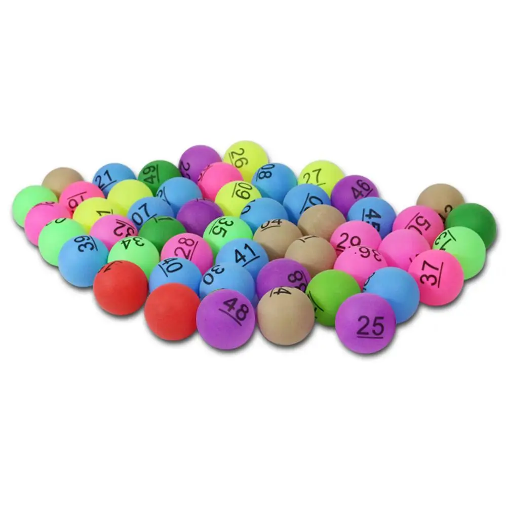 

Мячи для пинг-понга с номером, 50 шт., 1-200, 2,4 г