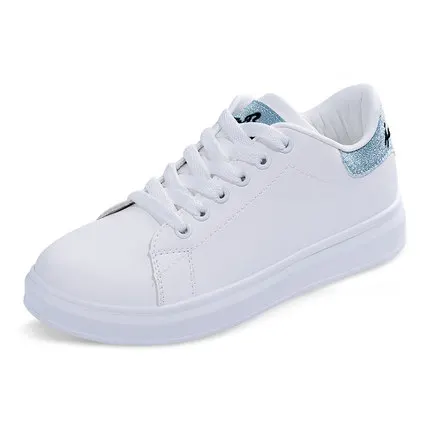 

high quality 2020 new Women White Shoes Famous Brand Female running Shoes British style Flats sport shoes for women sneakers