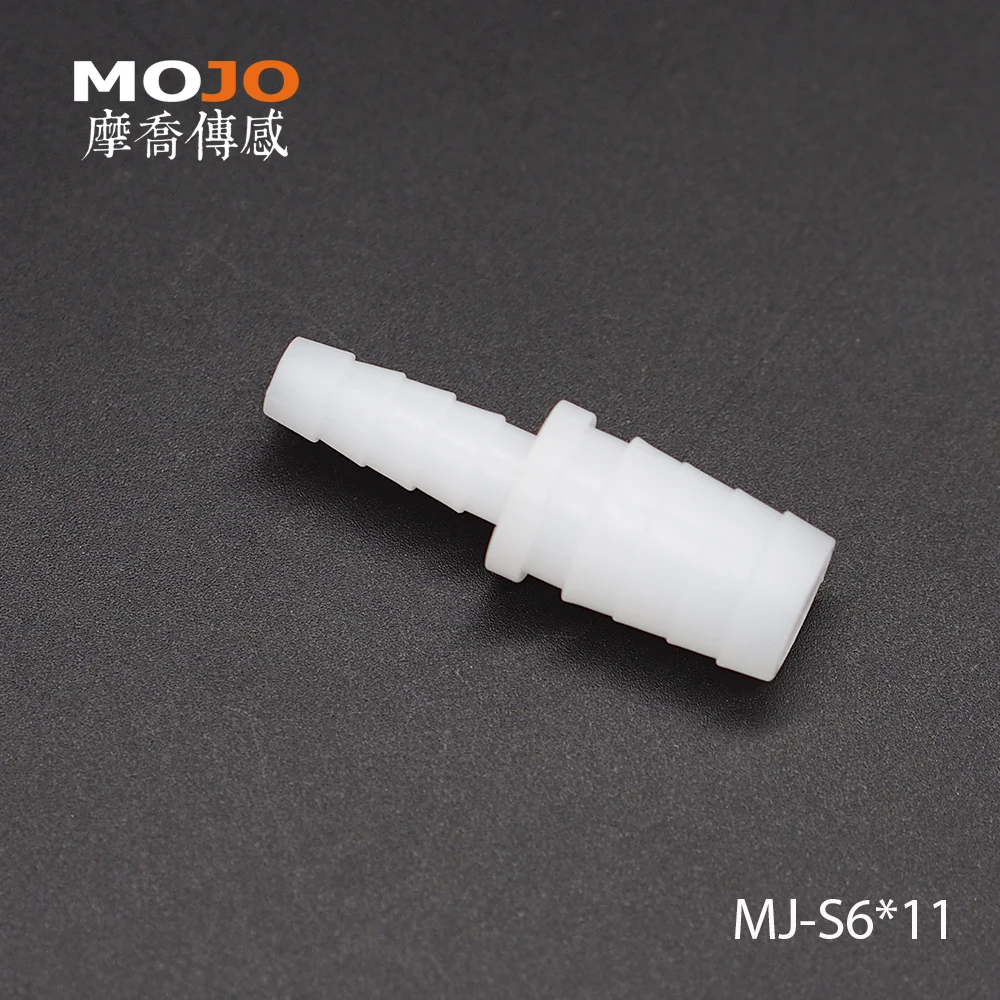 

2020 MJ-S6x11(10pcs/lots) PP Reducing Straght type barbed water fitting connectors