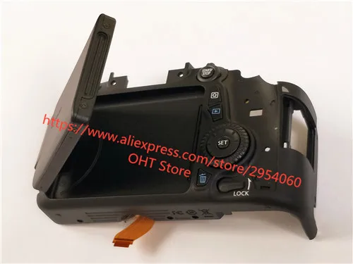 95% для Canon EOS 70D задний Чехол на заднюю панель в сборе с ЖК дисплей Экран дисплея sd