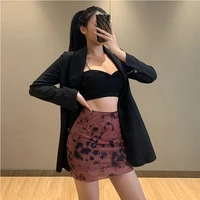 women skirt sexy print mesh high waist short skirt casual summer bodycon mini skirt streetwear korean fashion aesthetic skirts