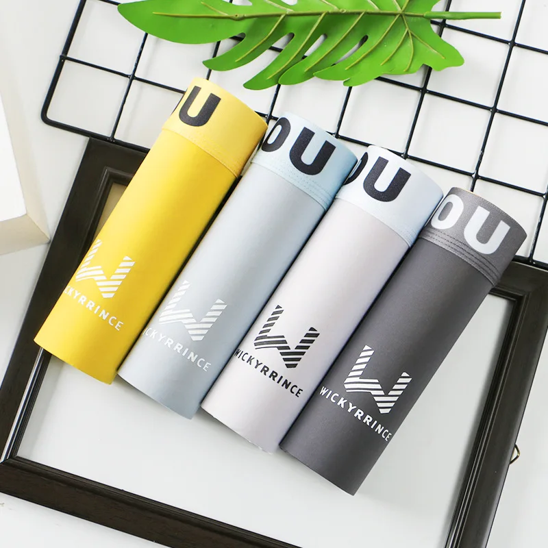 Boxers Men Soft Men Underpants Cotton Men's Panties Breathable Men's Shorts Underwear Men Set Free Shipping Gift Style For Men