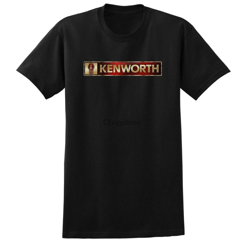 Крутая Мужская фотофутболка грузовые автомобили Kenworth Выберите цвет крутые Топы -