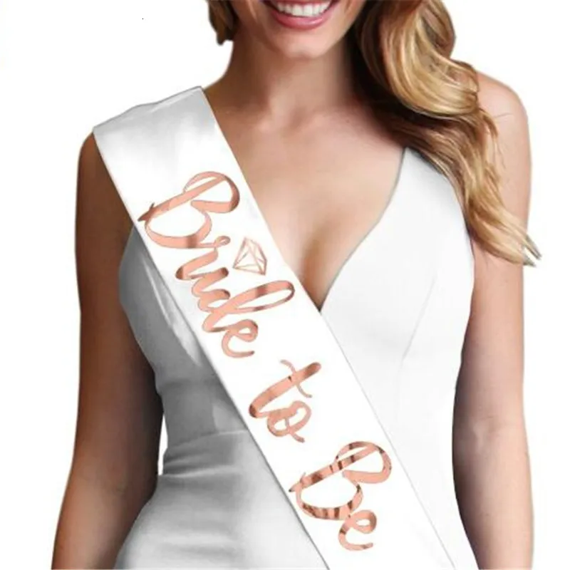 Поставки розовое золото блеск невесты чтобы быть вуалью для свадебного душа