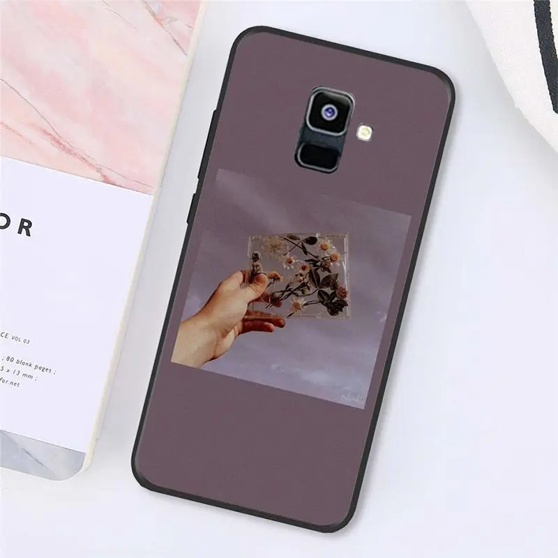 Чехол для телефона Babaite с красными желтыми розовыми цветами в эстетике Samsung Galaxy A7