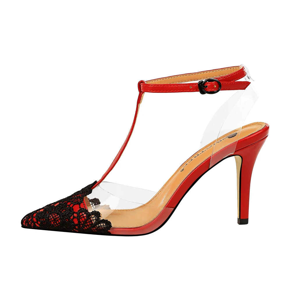 Новинка 2020 года Женские босоножки Прозрачные пикантные туфли лодочки из ПВХ на