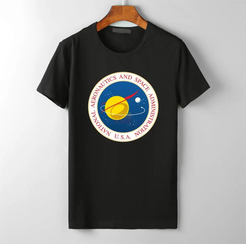 Национальные аэронавтики космическое управление мужские и женские футболки