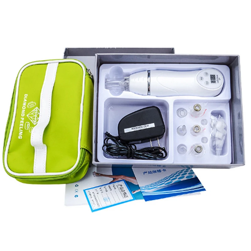 7 наконечников портативное устройство для микродермабразии алмазный пилинг