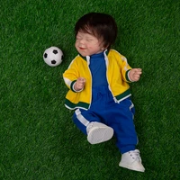 48cm football doll newbornbaby silicone body tath toys childrens day gift