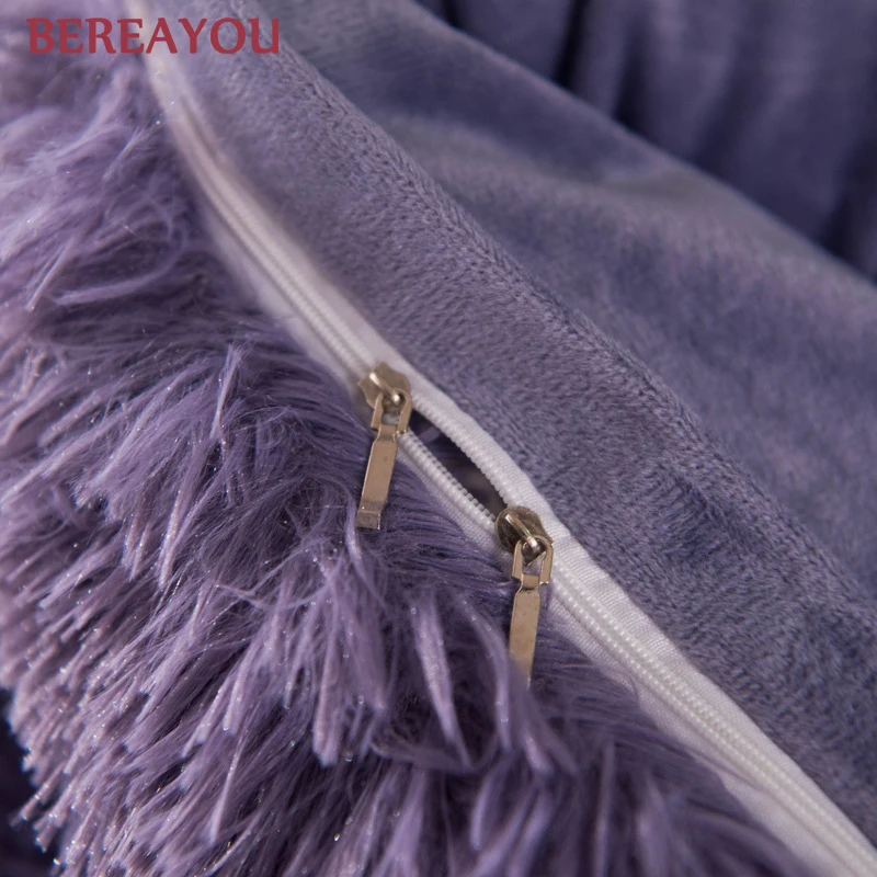 Комплекты постельного белья принцессы плюшевый пододеяльник юбка-кровать