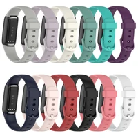 soft watchband wristband smart watch silicone strap bracelet replacement for fitbit luxe