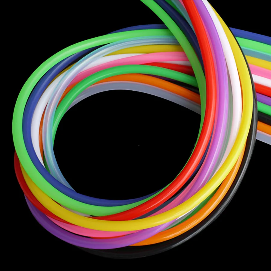 Пищевой силиконовый шланг несколько цветов устойчивый к высоким и низким