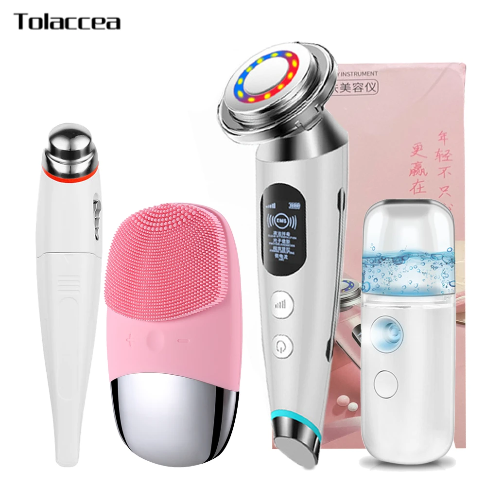 

Skin Care Radio Frequency Tightening Beauty Appliances Facial Rf Lifting Machine LED Light Therapy Remover Lift Devices for Face