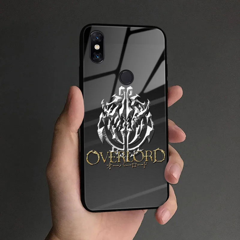 Роскошный чехол для телефона с постером из аниме Overlord, стеклянная крышка, Мягкая силиконовая оболочка для Xiaomi mi 8 9 SE mi x 2 2s 3 Red mi Note 5 6 7 8 Pro - Цвет: AE 2200