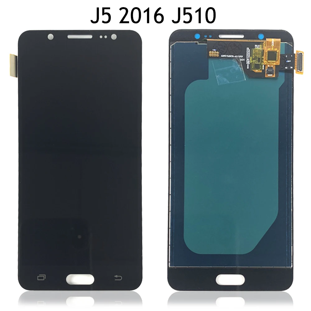 OLED 2 для Samsung Galaxy J5 2016 J510 J510F J510M J510H сенсорный экран дигитайзер ЖК-дисплей LCD |