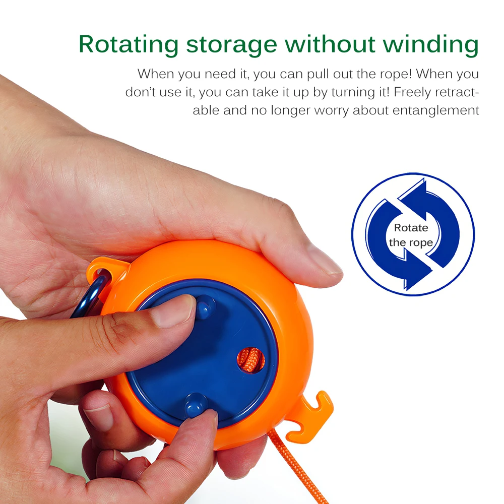 

8m Clotheslines Outdoor Travel Business Clothesline Laundry Non-Slip Washing Clothes Line Rope Adjustable Length