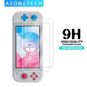 2 шт Защитные пленки для Nintendo Switch Lite 0,3 мм 9H закаленное стекло для Nintendo Switch Mini консоль NS 320dos аксессуары