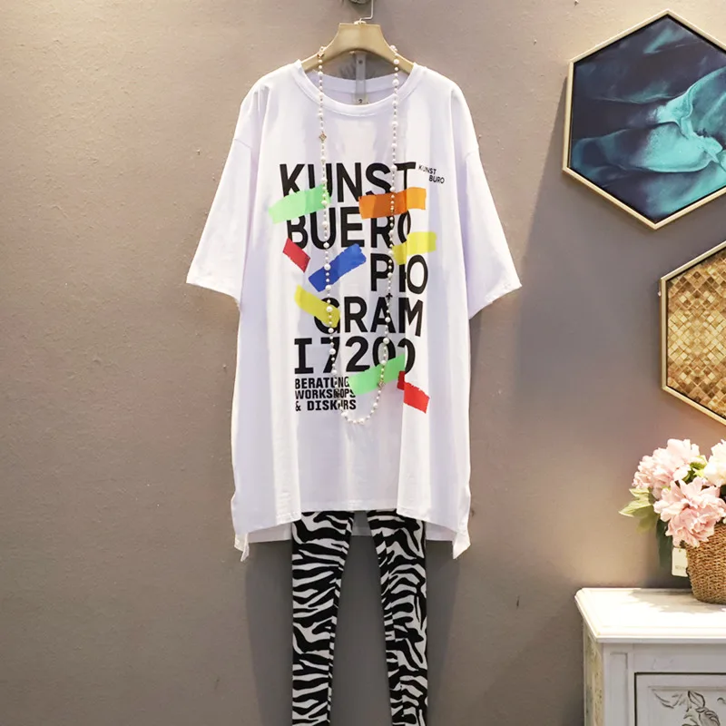 

Pink Orange Green Blue Black White Women Letter Printed T Shirt 2021 Summer Women Fashionable T Shirt Z604