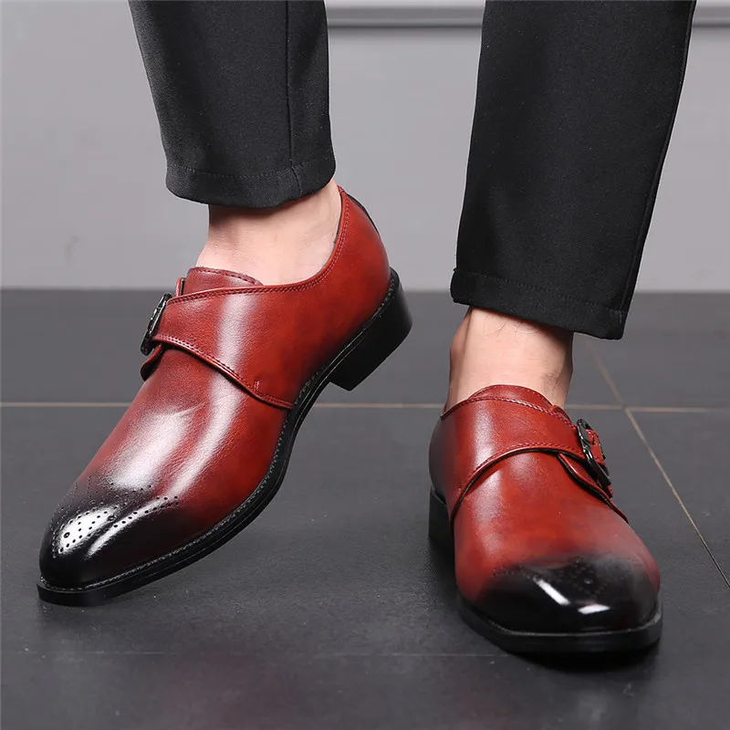 Мужские свадебные туфли с острым носком размера плюс 38 48 итальянские Стильные