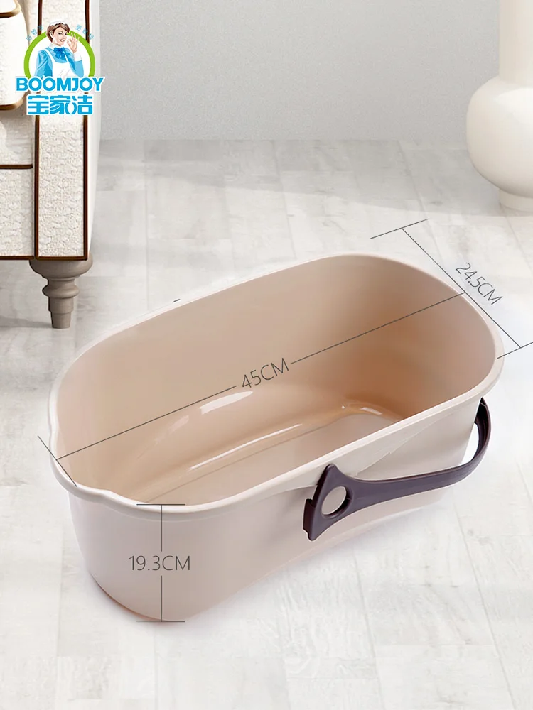 Моющее ведро для швабры прямоугольное пластиковое толстое большое Швабра