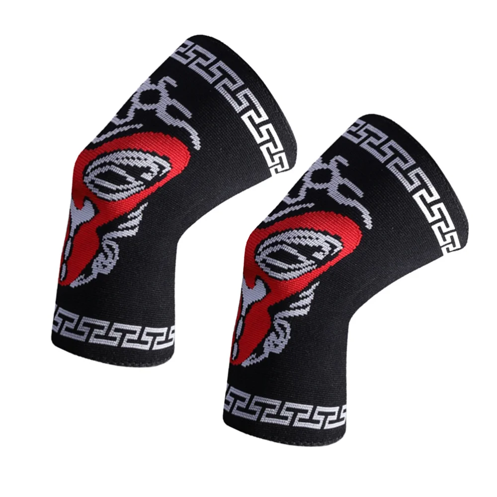 

1 Pair Fashion Sports Knit Kneecap Elastic Knee Brace Sleeve Anti-collision Knee Support Protector for Man Woman (Si