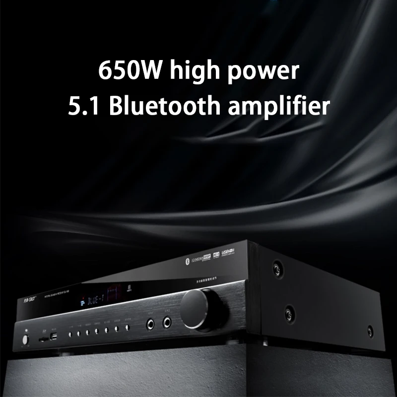 Мощный сабвуфер KYYSLB 500/650 Вт 8 16 Ом 220 в 5 1 Hi Fi Bluetooth усилитель сценическое аудио
