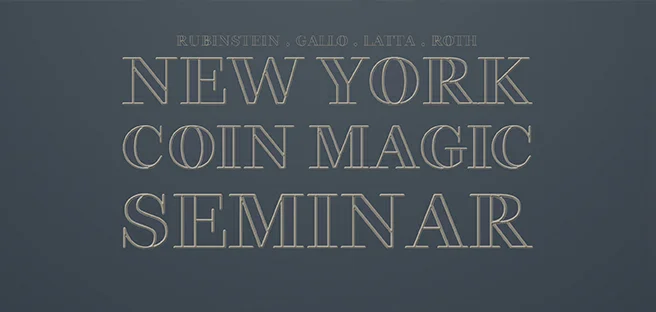 

New York Coin Magic Seminar 1-16,MaGiC TrIcKS