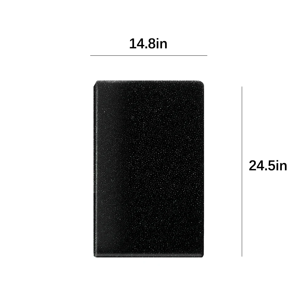 Многоразовый черный пенопластовый фильтр CPAP совместимый с вентилятором Weinmann