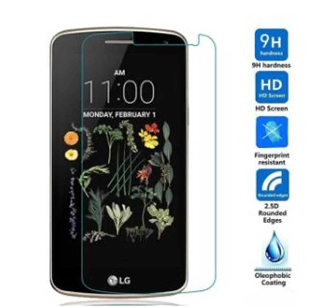 Взрывобезопасное закаленное стекло для LG K5 X220DS 9H защитная пленка экрана X220MB