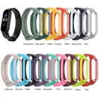 Ремешок силиконовый для Xiaomi Mi Band 5, спортивный браслет для Xiaomi Mi Band 5