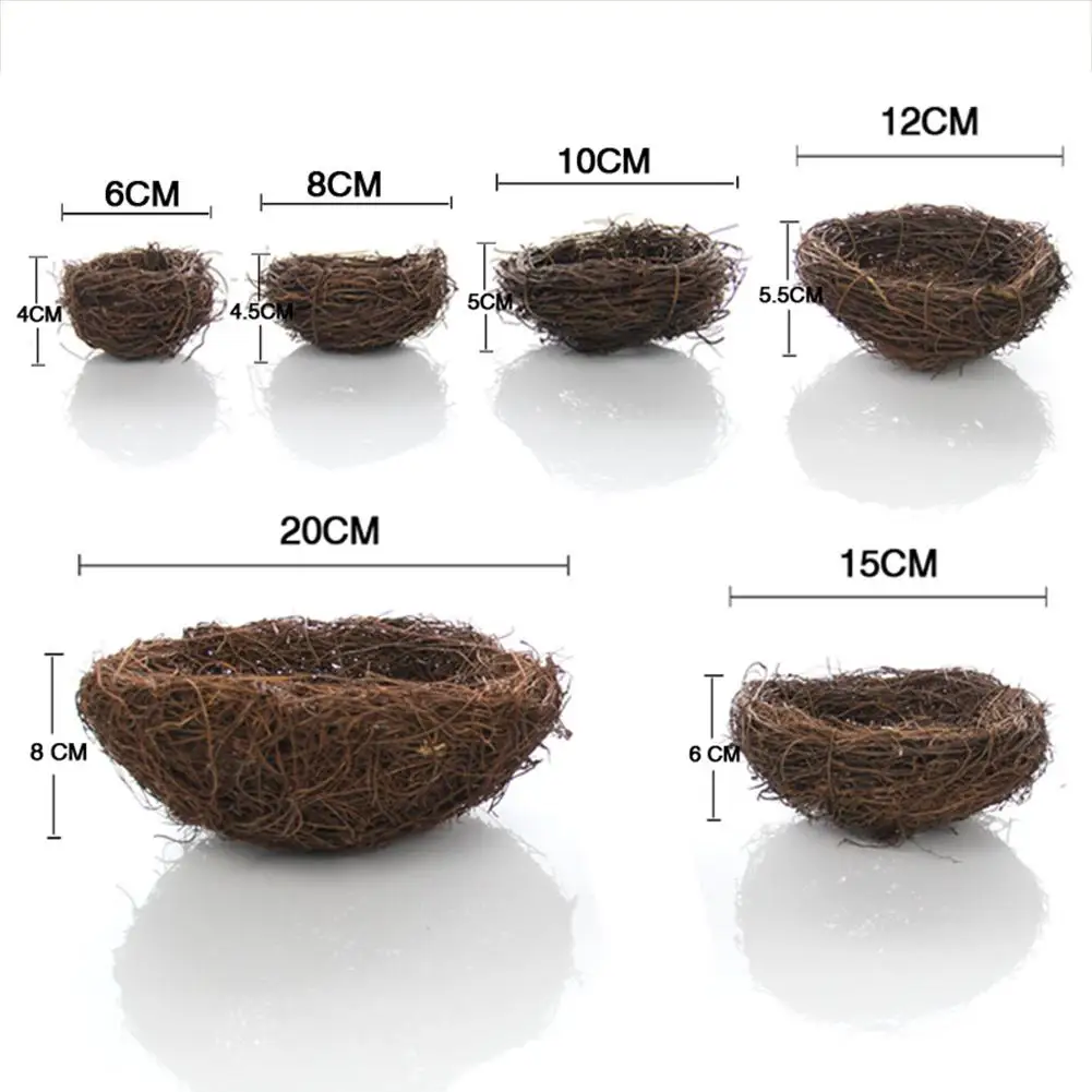 Гнездо для искусственных птиц/имитация яиц пасхального сада украшения