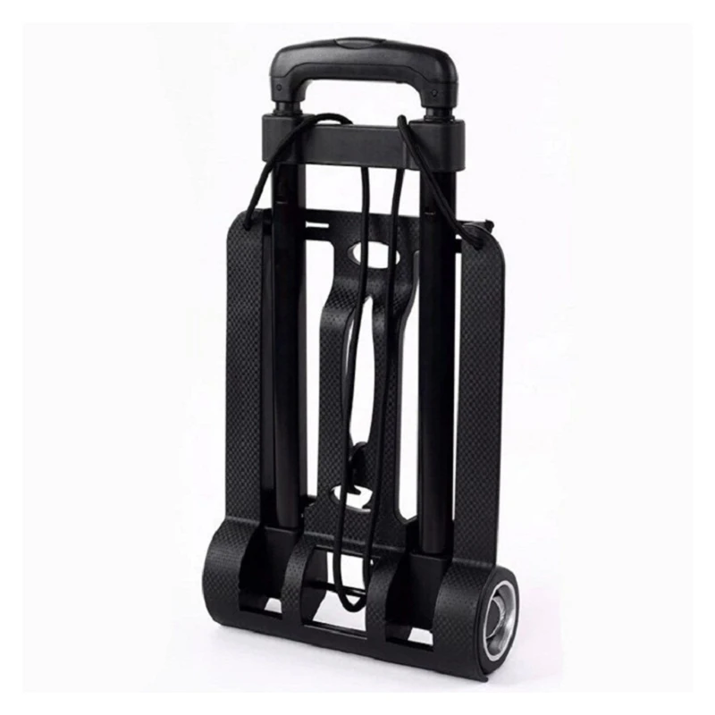 

25Kg Heavy Duty Foldable Hand Sacks Wheel Trolley Folding Barrow Cart Travel Luggage Shopping Cart Portable
