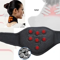 spontaneous heat neck with magnetic therapy and health protection heat cervical pain neck stiffness of neck collar tourmaline
