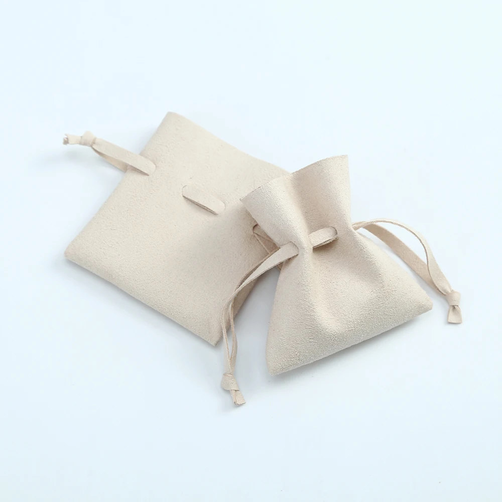 

Small Chic Envelope Pouches Microfiber Jewelry Packaging for Ring Earrings Necklace Velvet Christmas Wedding Presents Gift Pouch