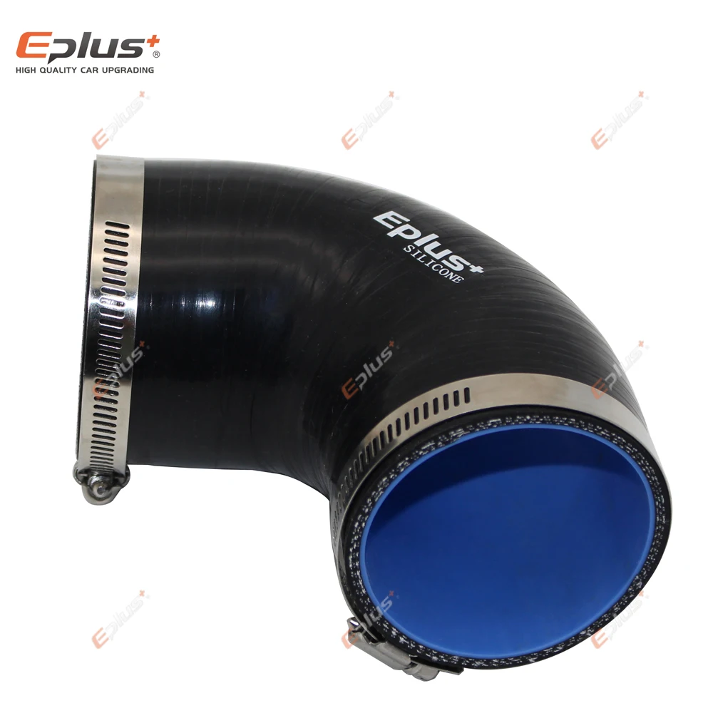 Универсальный силиконовый шланг EPLUS 90 градусов большой-маленький разъем