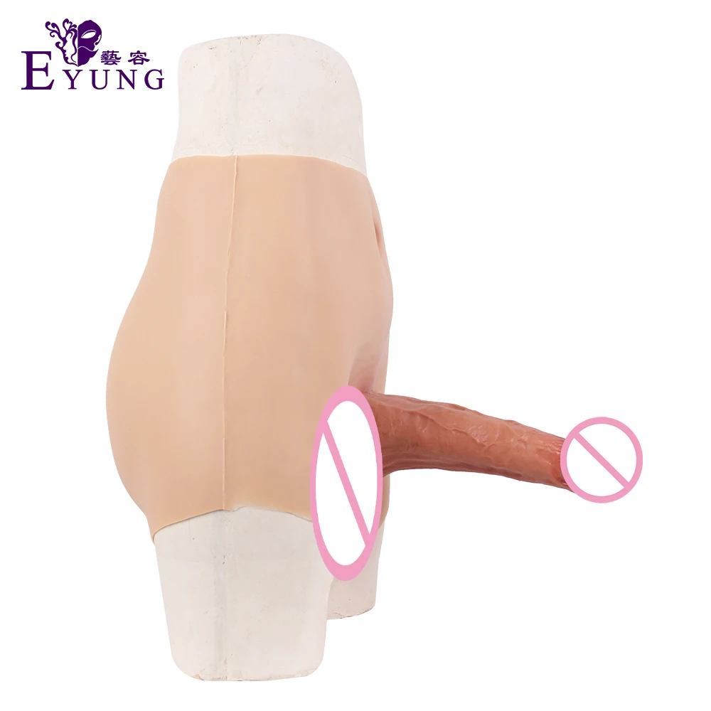 Eyung 20 см конические полые дилдо Реалистичные пенис трусики с Супер огромный