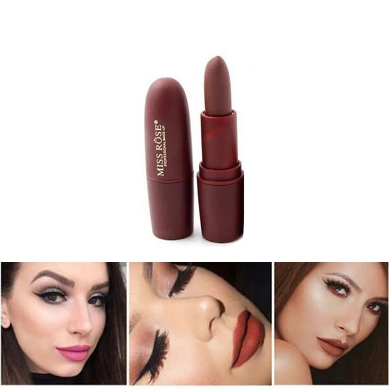MISS ROSE 2018 новые помады для женщин сексуальный бренд губы цветная Косметика