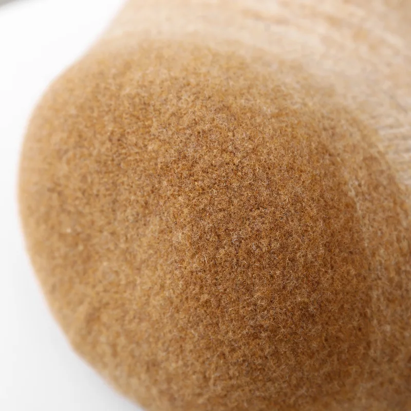 Женская шерстяная Панама в стиле пэчворк Повседневная Теплая Мягкая