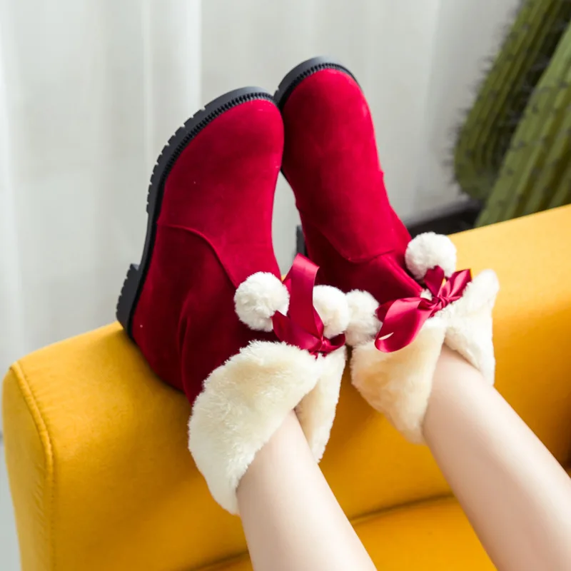 Лидер продаж зимние сапоги Новинка 2019 года теплые женские хлопковые ботинки на