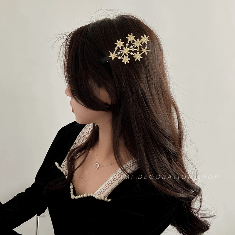 

Звездные заколки онлайн авторитетный головной убор с цирконом зажим XINGX боковой зажим заколка для волос для девушек корейский Ins зажим для г...