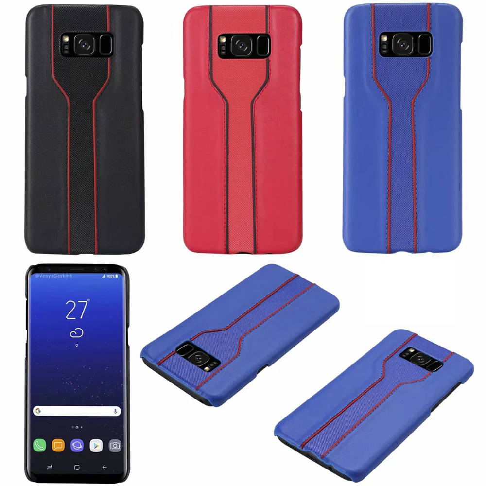 Роскошный Автомобильный дизайн PU защитный чехол для телефона и S6 S7 Edge S8 S9 Plus S10