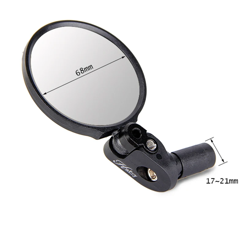 Велосипедное Зеркало заднего вида со стальными стеклами на руль|Велосипедные