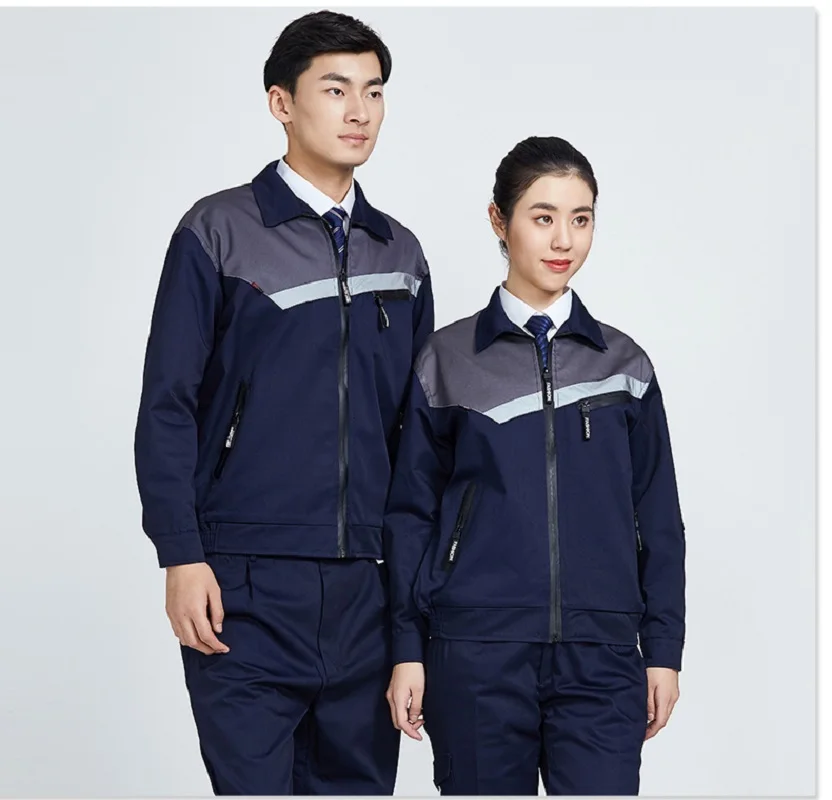 Мужской/женский светоотражающий сварочный костюм износостойкий комплект