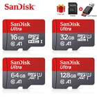 100% Оригинальный Sandisk 128 ГБ 32 ГБ 64 Гб 256 ГБ ультра Micro SD 16 Гб Micro SD карты SDTF флэш-карты карта памяти 32 64 128 Гб microSD