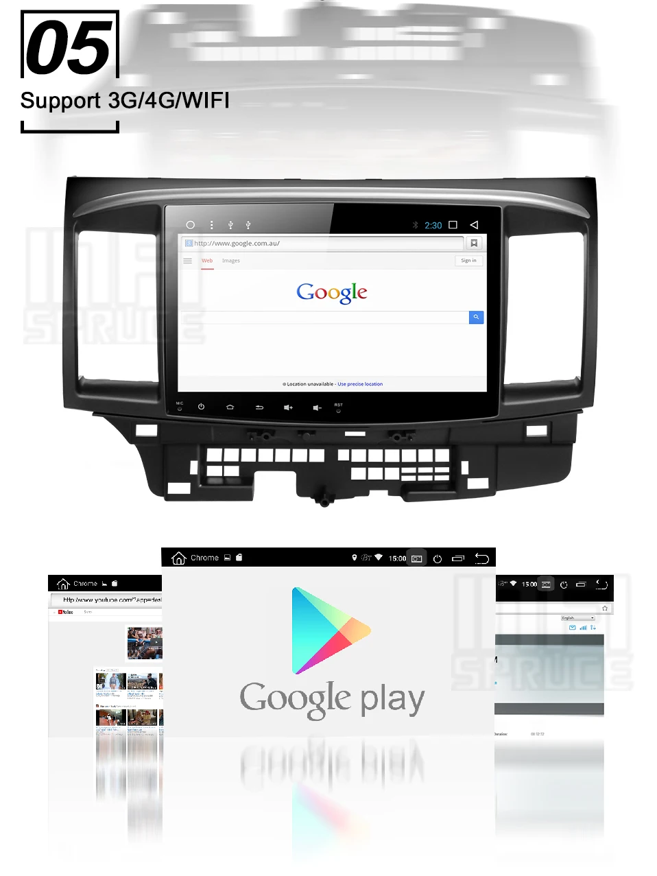 PX30 32G Android 9,0 автомобильный DVD для Mitsubishi Lancer 2005- с 10,1 дюймов 2 DIN 3g/4G gps Радио Видео плеер автомобильная навигация