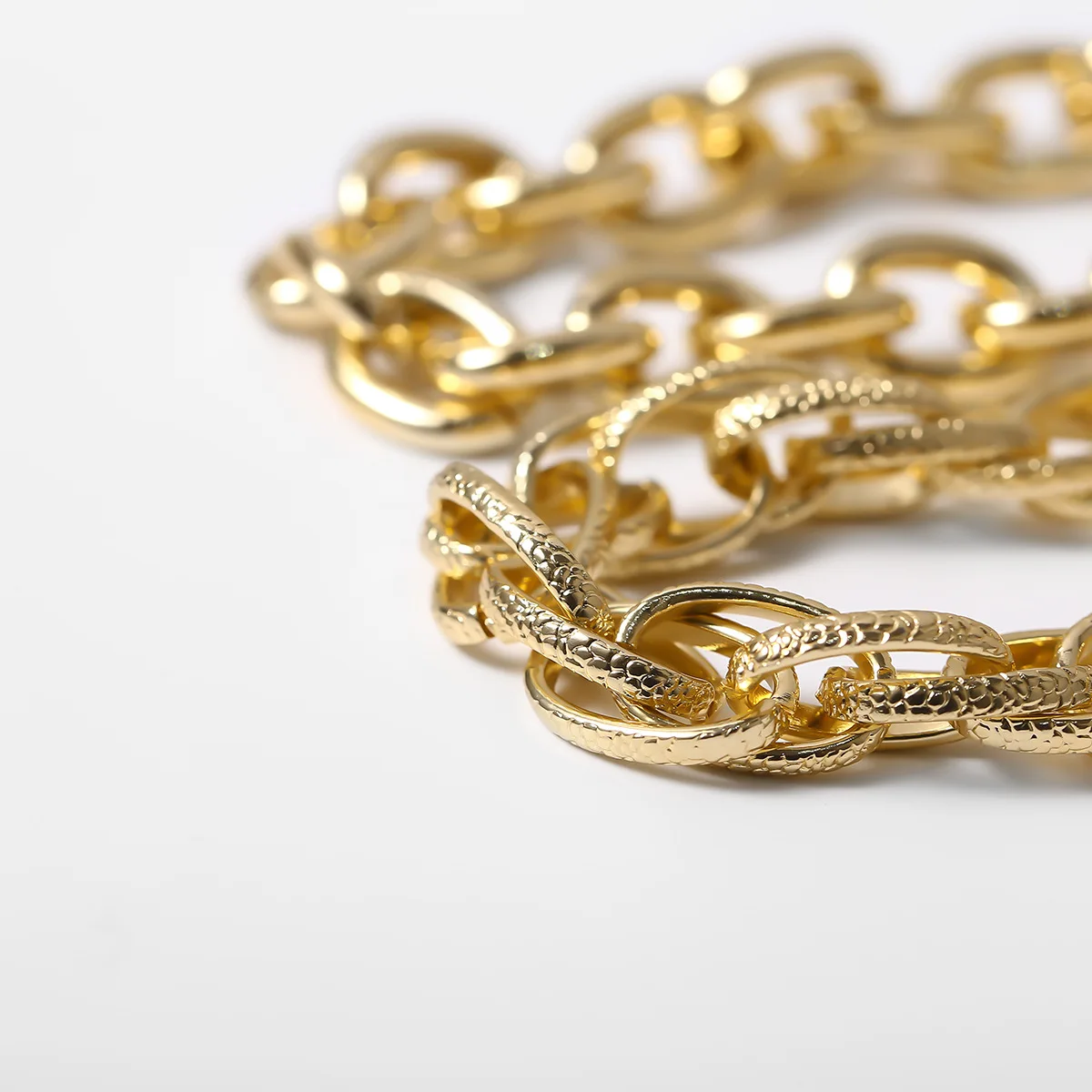 Многослойное ожерелье в богемном стиле панк и подвески женское Двухслойное из