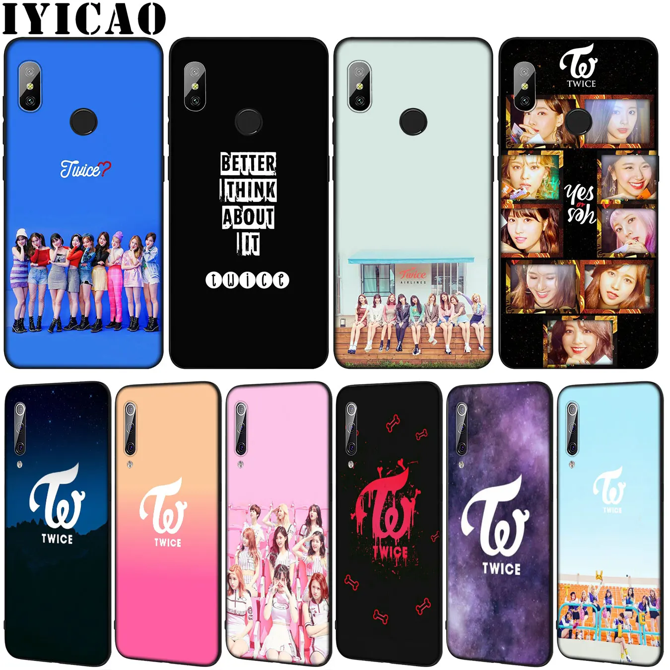 Мягкий силиконовый чехол Twice K Pop для телефона Xiaomi Mi 10 9 9T A3 Pro 8 SE A2 Lite A1 6 CC9 CC9E pocophone f1