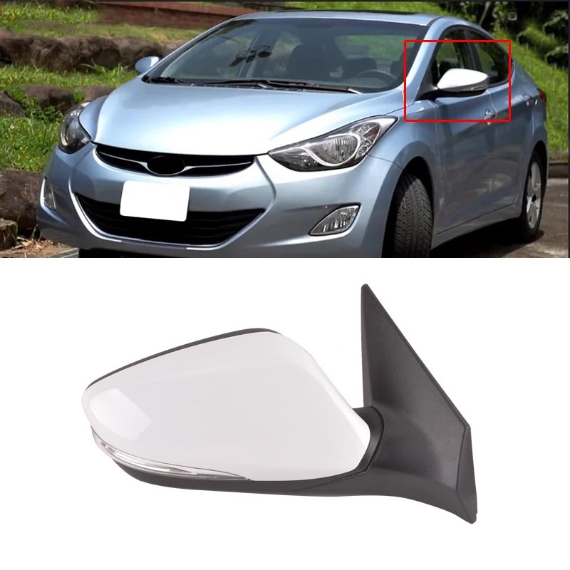 CAPQX 5/8/10 провод для Hyundai Elantra 2016 2017 2018 зеркало заднего вида светодиодный ным